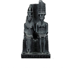 Load image into Gallery viewer, Egyptian God Amun &amp; Mut Sculpture museum reproduction art 7&quot; www.Neo-Mfg.com Museum Reproduction Mérymaât
