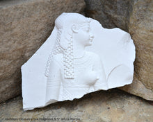 Load image into Gallery viewer, History Egyptian Goddess Cleopatra Isis Fragment Sculpture Statue 5.5&quot; www.Neo-Mfg.com museum reproduction
