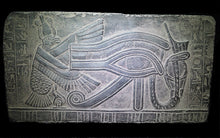 Load image into Gallery viewer, History Egyptian Eye Horus Ra Plaque Artifact Sculpture 14&quot; www.Neo-Mfg.com home decor

