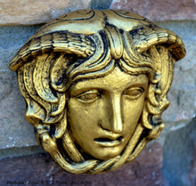 Load image into Gallery viewer, Medusa Greek Sculptural Wall relief www.Neo-Mfg.com 5.5&quot; home decor art
