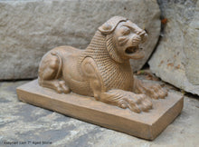 Load image into Gallery viewer, Assyrian Lion De Susa Suse Sculpture statue 7&quot; www.Neo-Mfg.com Museum reproduction
