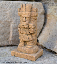 Load image into Gallery viewer, Aztec Mayan Tlaloc Rain God Artifact Carved Sculpture Statue mini www.Neo-Mfg.com Tlāloc
