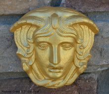 Load image into Gallery viewer, Medusa Greek Sculptural Wall relief www.Neo-Mfg.com 5.5&quot; home decor art
