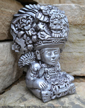 Load image into Gallery viewer, History Aztec Maya Mesoamerica God of Corn Zapotec Deity Vessel Sculpture Statue www.Neo-Mfg.com 8&quot;
