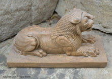 Load image into Gallery viewer, Assyrian Lion De Susa Suse Sculpture statue 7&quot; www.Neo-Mfg.com Museum reproduction
