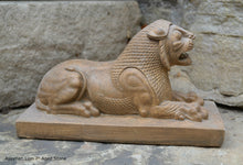 Load image into Gallery viewer, Assyrian Lion De Susa Suse Sculpture statue 7&quot; www.Neo-Mfg.com Museum reproduction
