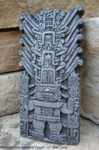 Load image into Gallery viewer, Incan Peruvian stela Raimondi Chavín Sculptural wall relief plaque 10&quot; www.Neo-Mfg.com home decor j9
