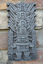 Load image into Gallery viewer, Incan Peruvian stela Raimondi Chavín Sculptural wall relief plaque 10&quot; www.Neo-Mfg.com home decor j9
