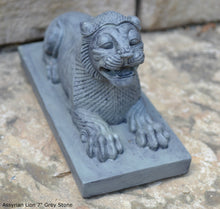 Load image into Gallery viewer, Assyrian Lion De Susa Suse Sculpture statue 7&quot; www.Neo-Mfg.com Museum reproduction
