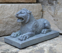 Load image into Gallery viewer, Assyrian Lion De Susa Suse Sculpture statue 7&quot; www.Neo-Mfg.com Museum reproduction
