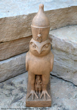 Load image into Gallery viewer, History Egyptian Horus Protecting King Nectanebo II www.Neo-Mfg.com 17&quot; Home decor Rare
