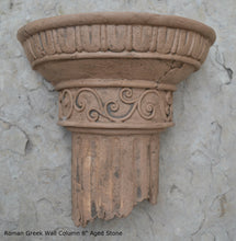 Load image into Gallery viewer, Roman Greek Wall Column plaque Fragment relief www.Neo-Mfg.com 8&quot; each
