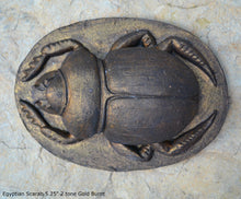 Load image into Gallery viewer, History Egyptian Scarab Sculpture Statue 5.25&quot; www.Neo-Mfg.com
