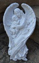 Load image into Gallery viewer, ANGEL holding Child wall frieze sculpture statue 15&quot; neo-mfg art wall plaque
