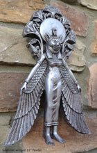 Load image into Gallery viewer, Egyptian Sekhmet winged Sculptural Wall frieze plaque relief www.Neo-Mfg.com 11&quot;
