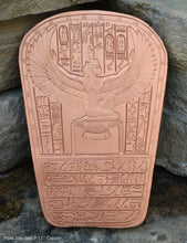 Load image into Gallery viewer, History Egyptian Maat Isis Stela Plaque Coffin Artifact Sculpture 11&quot; www.Neo-Mfg.com home decor g19 j32
