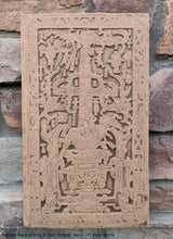 Load image into Gallery viewer, History Aztec Mayan sarcophagus of king K’inich Janaab’ Pakal wall plaque art 14&quot; www.Neo-Mfg.com
