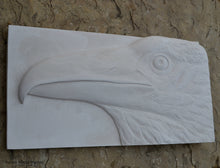 Load image into Gallery viewer, Animal Raven bird Sculptural wall relief nature carving tile plaque www.Neo-Mfg.com 17&quot;
