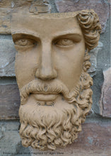 Load image into Gallery viewer, Roman Greek emperor Lucius Verus Fragment 3D Portrait Face Wall Plaque Sculpture 11&quot; www.Neo-Mfg.com Museum reproduction Marcus Aurelius
