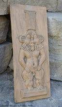 Load image into Gallery viewer, History Egyptian Bes god Sculptural wall relief www.Neo-Mfg.com 10.5&quot; j10
