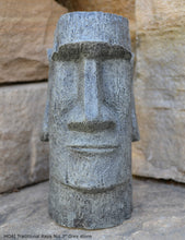 Load image into Gallery viewer, MOAI Traditional Rapa Nui Stone Statue Sculpture www.Neo-Mfg.com 7&quot; Easter island
