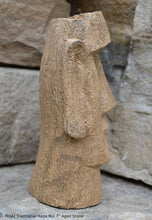 Load image into Gallery viewer, MOAI Traditional Rapa Nui Stone Statue Sculpture www.Neo-Mfg.com 7&quot; Easter island
