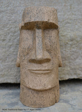 Load image into Gallery viewer, MOAI Traditional Rapa Nui Stone Statue Sculpture www.Neo-Mfg.com 7&quot; Easter island
