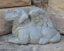 Load image into Gallery viewer, Dog puppy Angel Heaven sculpture statue memorial www.Neo-Mfg.com 8.5&quot;
