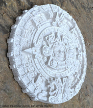 Load image into Gallery viewer, Aztec Mayan Calendar noch Artifact Carved Sculpture Statue 14&quot; www.Neo-Mfg.com
