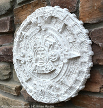 Load image into Gallery viewer, Aztec Mayan Calendar noch Artifact Carved Sculpture Statue 14&quot; www.Neo-Mfg.com
