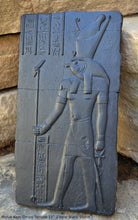 Load image into Gallery viewer, History Egyptian Horus Kom Ombo Temple Sculptural wall relief www.Neo-Mfg.com 11&quot; e5
