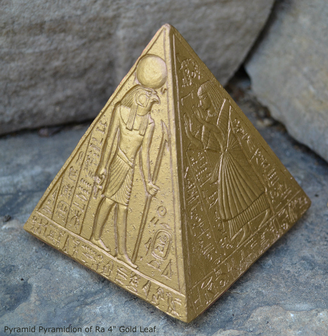 Egyptian Pyramid Pyramidion of Ramose Ra artifact carving sculpture statue 4