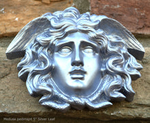 Load image into Gallery viewer, Medusa Gorgon bust Sculpture wall plaque www.Neo-Mfg.com 5&quot; home decor Museum Reproduction
