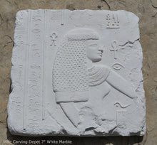 Load image into Gallery viewer, History Egyptian Depet wife Fragment Sculptural wall relief plaque www.Neo-Mfg.com 7&quot; b5
