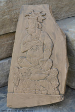 Load image into Gallery viewer, Aztec Mayan Tablet of Slaves fragment wall Sculpture plaque 13&quot; www.Neo-Mfg.com Home decor a5
