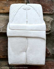 Load image into Gallery viewer, History Brancusi Kiss Sculptural wall relief www.Neo-Mfg.com 9&quot; home plaque art
