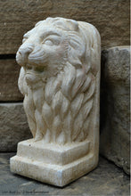 Load image into Gallery viewer, Lion Bust Crete sculpture art www.Neo-Mfg.com home decor 11&quot;
