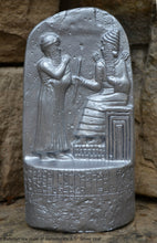 Load image into Gallery viewer, Babylon law code of Hammurabi Fragment Sculptural wall relief plaque www.Neo-Mfg.com 6.5&quot;
