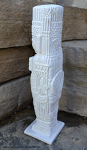 Load image into Gallery viewer, History Toltec warrior Mesoamerican MAYAN AZTEC Sculptural Statue Sculpture 12&quot; www.Neo-Mfg.com
