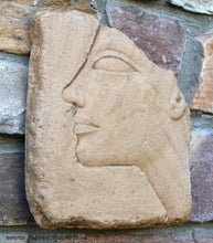 Load image into Gallery viewer, History Egyptian Nefertiti fragment Plaque Artifact Sculpture 9&quot; www.Neo-Mfg.com museum reproduction d11
