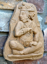 Load image into Gallery viewer, Aztec Mayan Tablet of Slaves fragment wall Sculpture plaque 9 3/8&quot; www.Neo-Mfg.com Home decor j30
