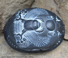 Load image into Gallery viewer, History Egyptian Scarab winged Sculptural statue www.Neo-Mfg.com 4.75&quot;
