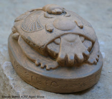 Load image into Gallery viewer, History Egyptian Scarab winged Sculptural statue www.Neo-Mfg.com 4.75&quot;
