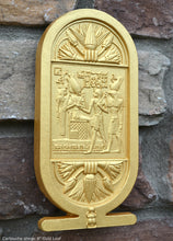 Load image into Gallery viewer, Egyptian Cartouche shenu Artifact Carved Sculpture Statue 8&quot; ww.Neo-Mfg.com Home decor k31
