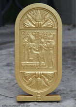 Load image into Gallery viewer, Egyptian Cartouche shenu Artifact Carved Sculpture Statue 8&quot; ww.Neo-Mfg.com Home decor k31
