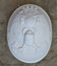 Load image into Gallery viewer, History Egyptian Scarab winged Sculptural statue www.Neo-Mfg.com 4.75&quot;
