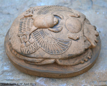 Load image into Gallery viewer, History Egyptian Scarab winged Sculptural statue www.Neo-Mfg.com 4.75&quot;
