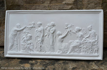 Load image into Gallery viewer, Roman Greek Thorvaldsen The Ages of Love 1824 Cherub nursery plaque wall relief www.Neo-Mfg.com 10&quot; e27
