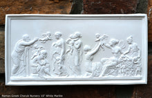 Load image into Gallery viewer, Roman Greek Thorvaldsen The Ages of Love 1824 Cherub nursery plaque wall relief www.Neo-Mfg.com 10&quot; e27
