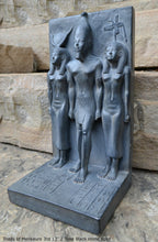 Load image into Gallery viewer, Egyptian Triads of Menkaure mycerinus 3rd Sculpture statue museum reproduction art 13&quot; www.Neo-Mfg.com home decor Museum Reproduction
